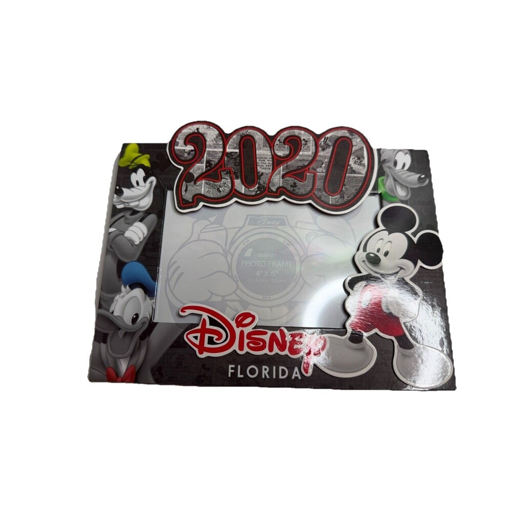 Mickey Mouse & Friends 2020 Disney Picture Frame Stand Up 4x8 New